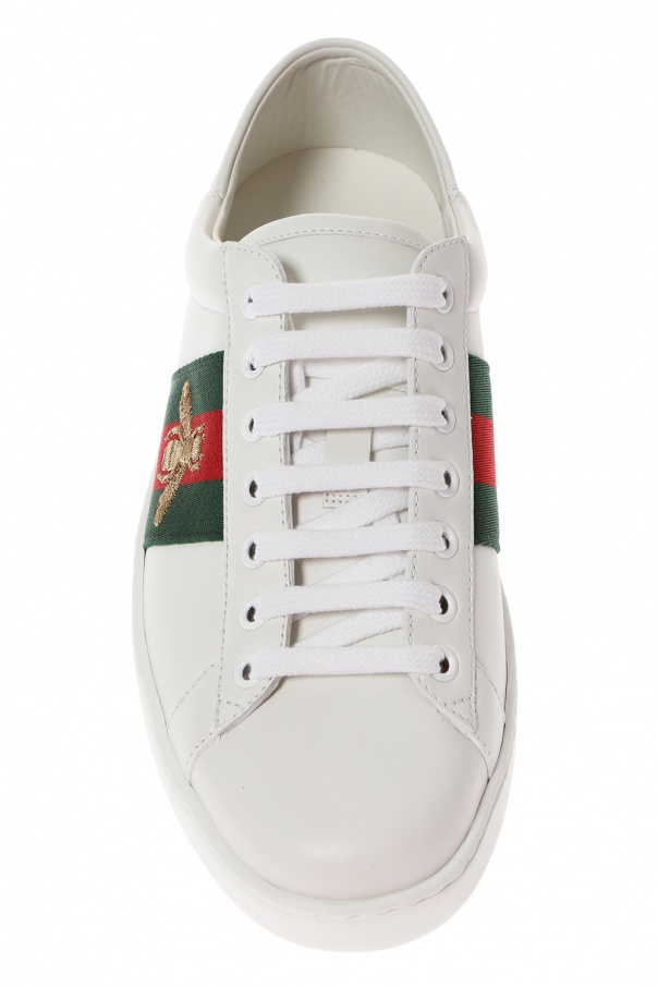 gucci ace fold down bee