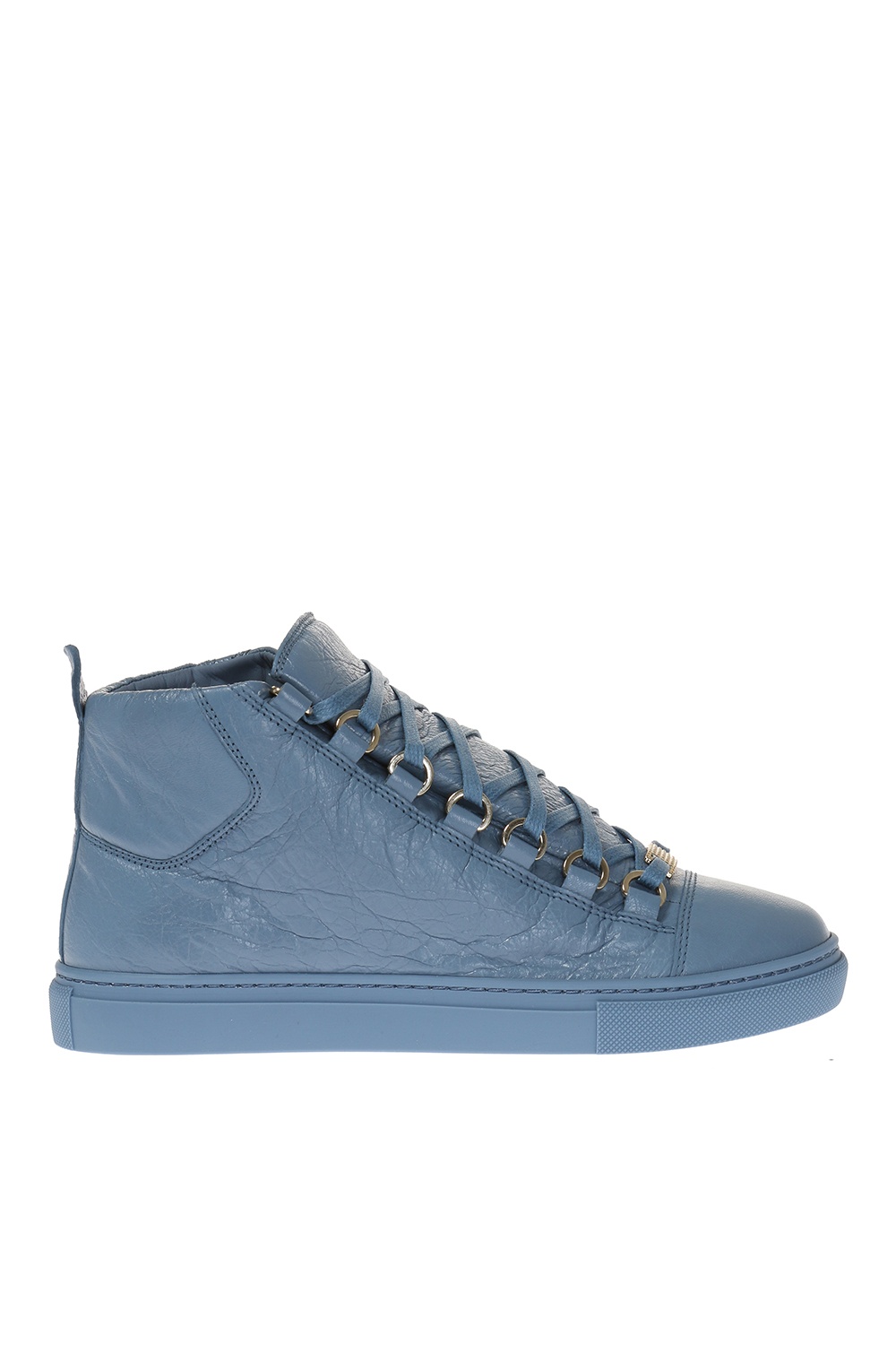 balenciaga leather high top sneakers