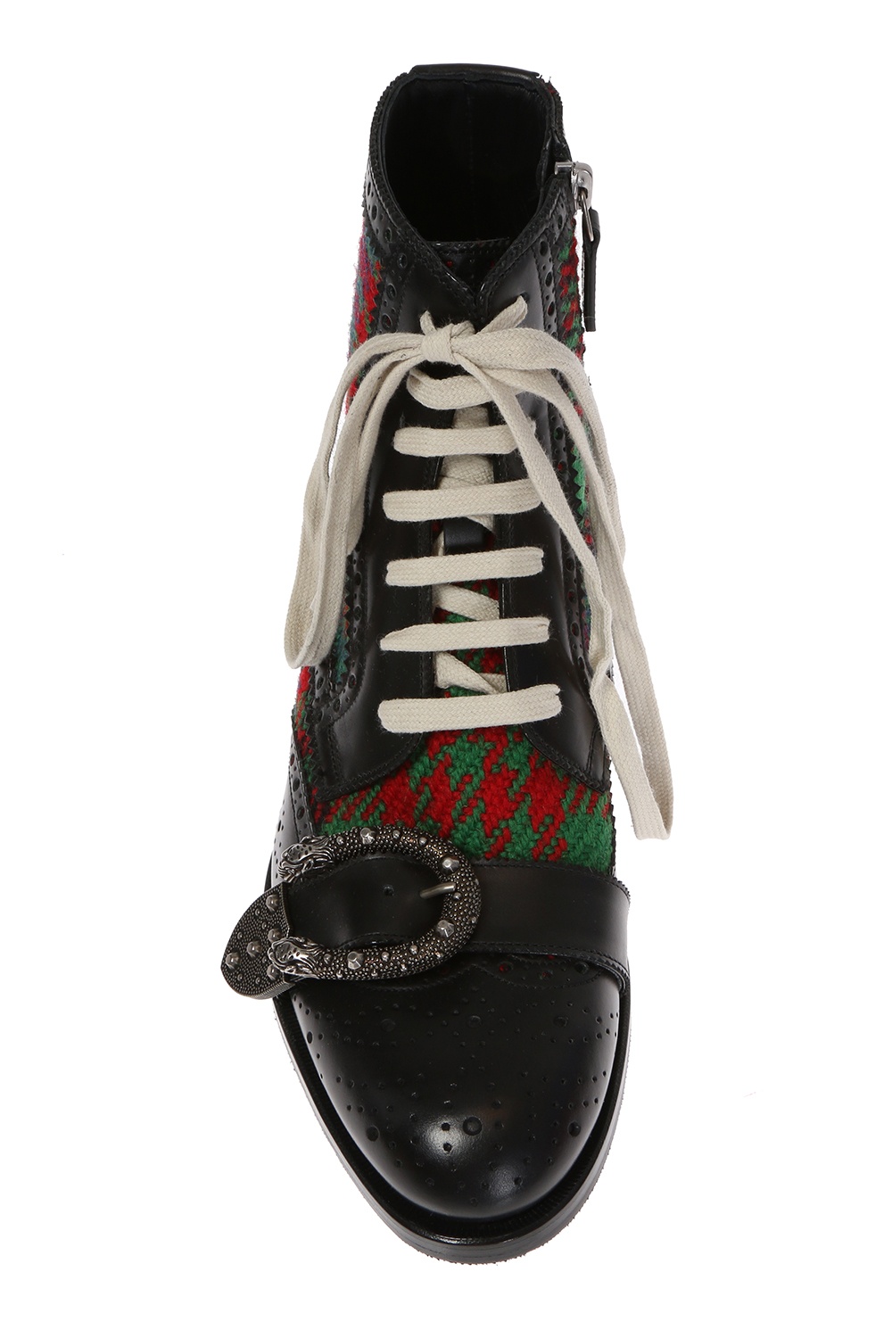 gucci buckle boots