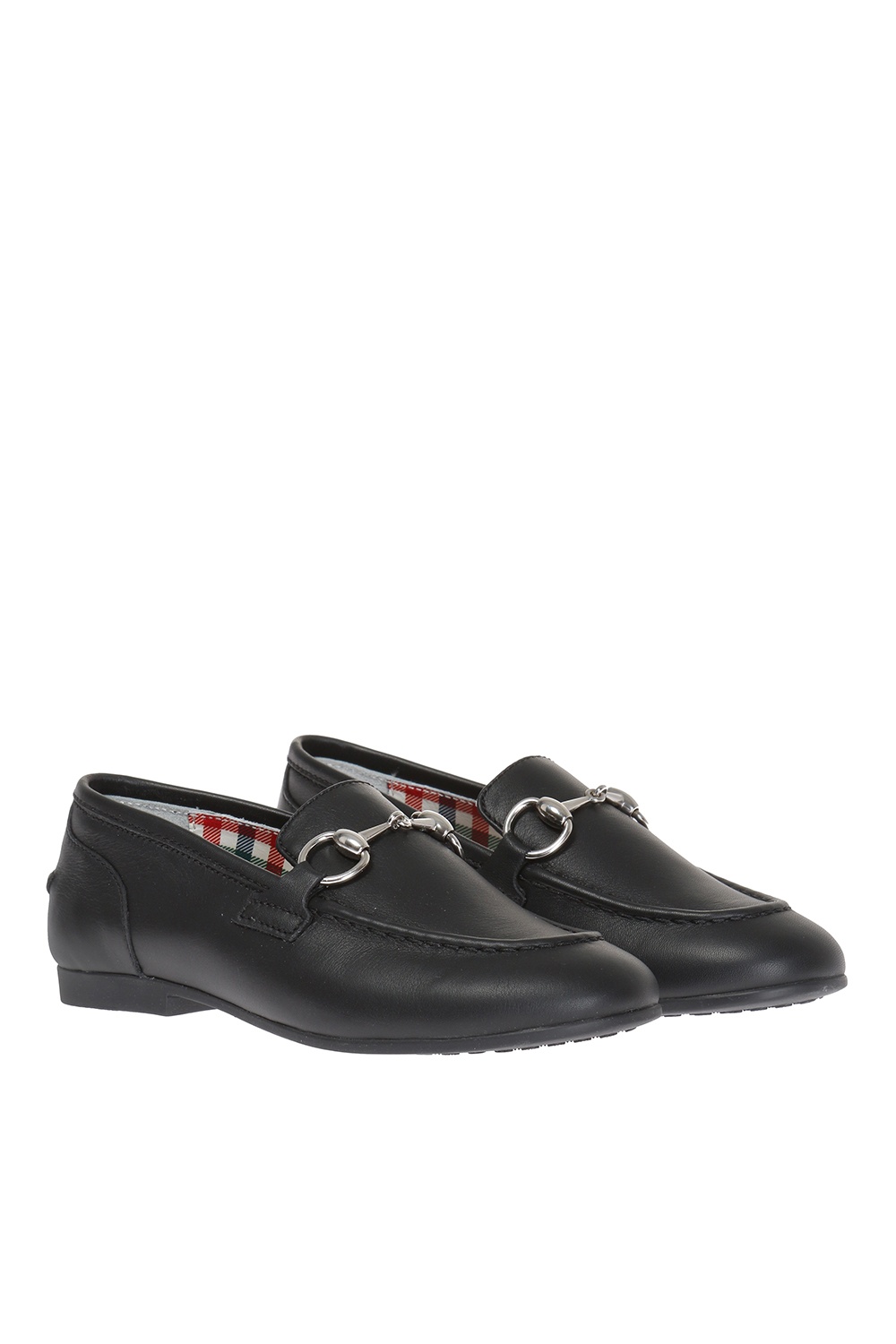 Gucci Kids Horsebit loafers