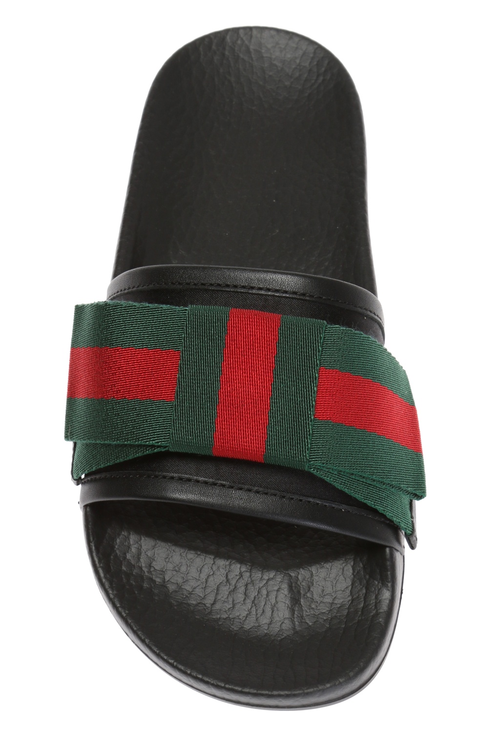 gucci leather sliders