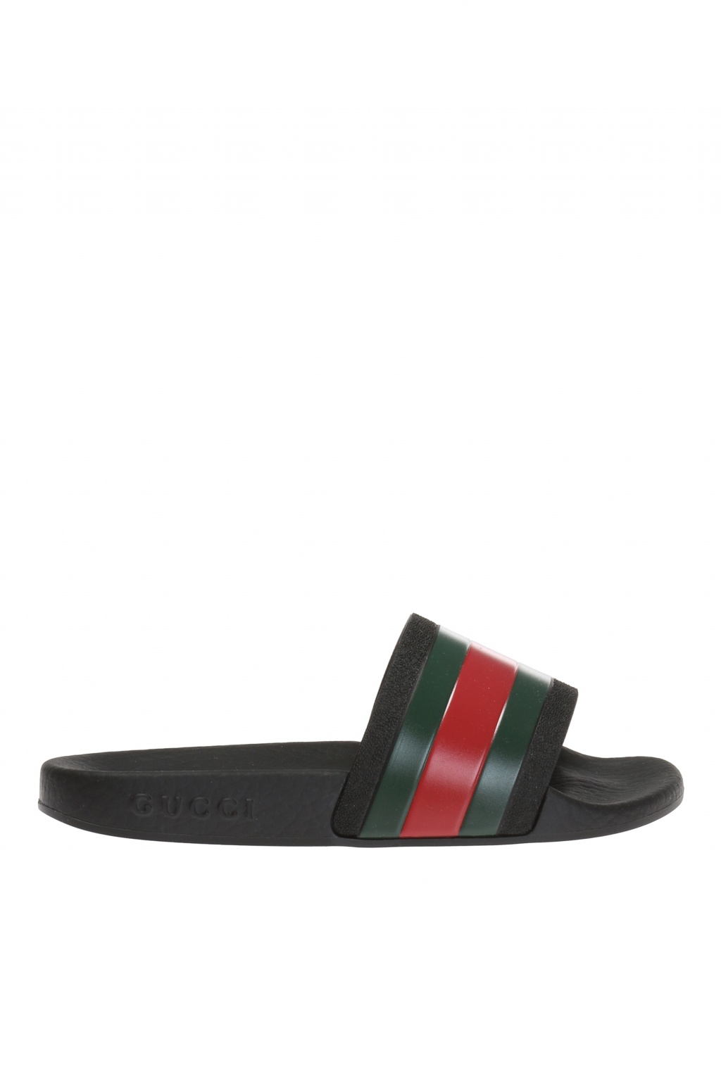 red gucci sliders