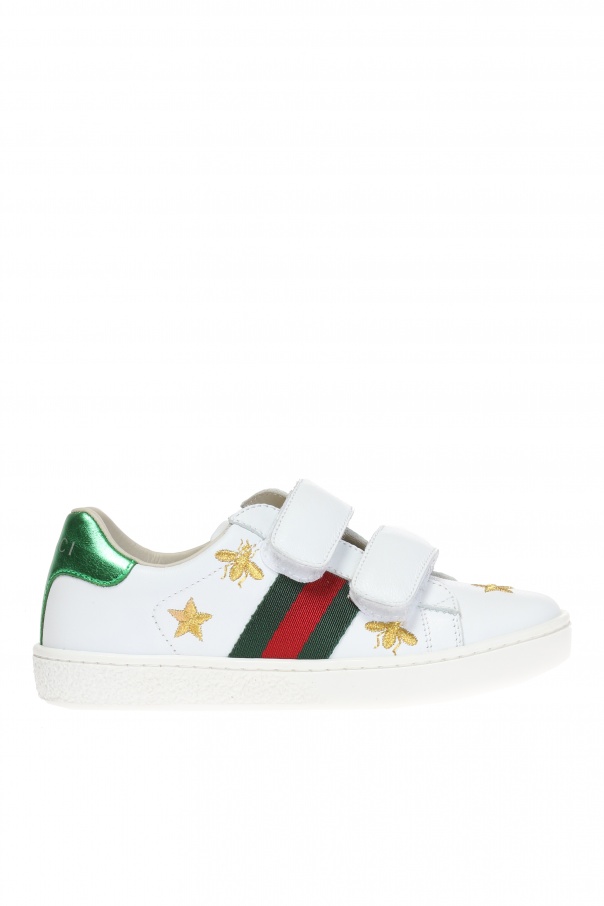 gucci mini Kids Embroidered sneakers