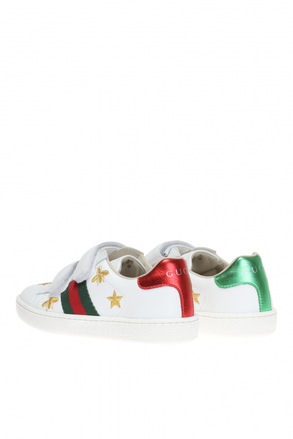 gucci mini Kids Embroidered sneakers