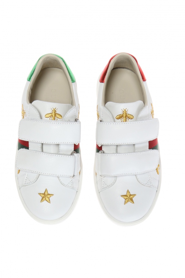 gucci mini Kids Embroidered sneakers