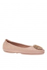 Tory Burch Leather ballet flats with logo