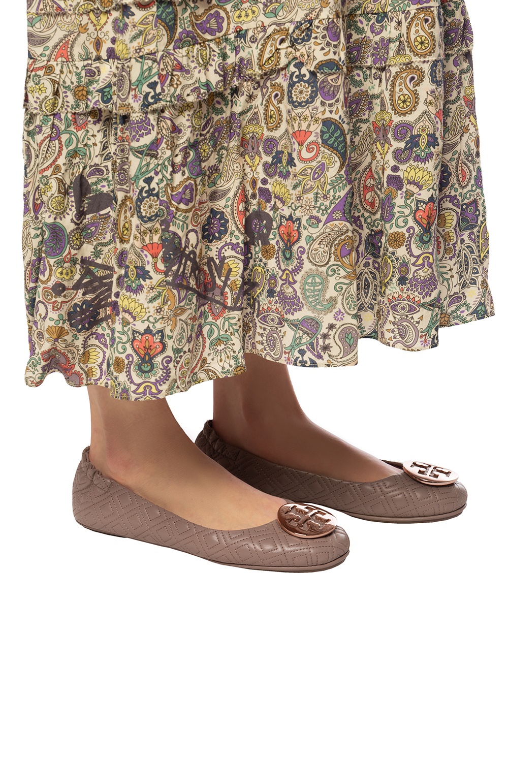 Women's Shoes | Tory Burch Leather ballet flats with logo | IetpShops |  Shoes CALL IT SPRING Daliaa 16184883 001