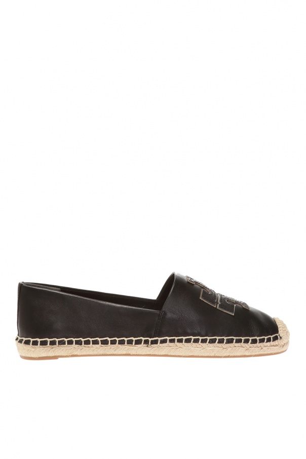 Tory Burch Branded leather espadrilles