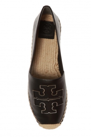 Tory Burch Branded leather espadrilles