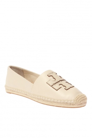 Tory Burch Branded leather espadrilles