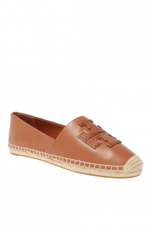 Tory Burch Branded leather espadrilles