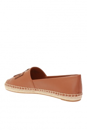 Tory Burch Branded leather espadrilles