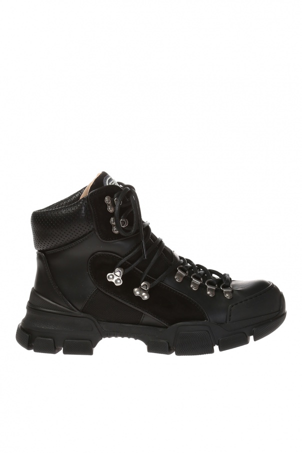 Black 'Flashtrek' boots Gucci - Vitkac Italy