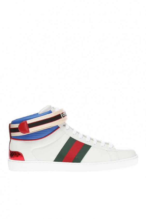 Gucci 'Ace' high-top sneakers | Men's Shoes | Vitkac