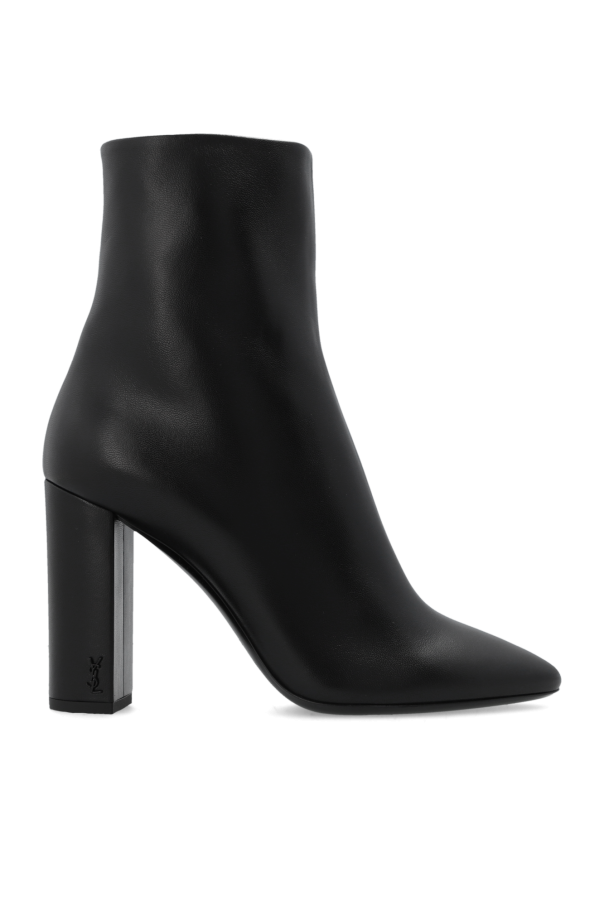 ‘Lou’ heeled ankle boots od Saint Laurent