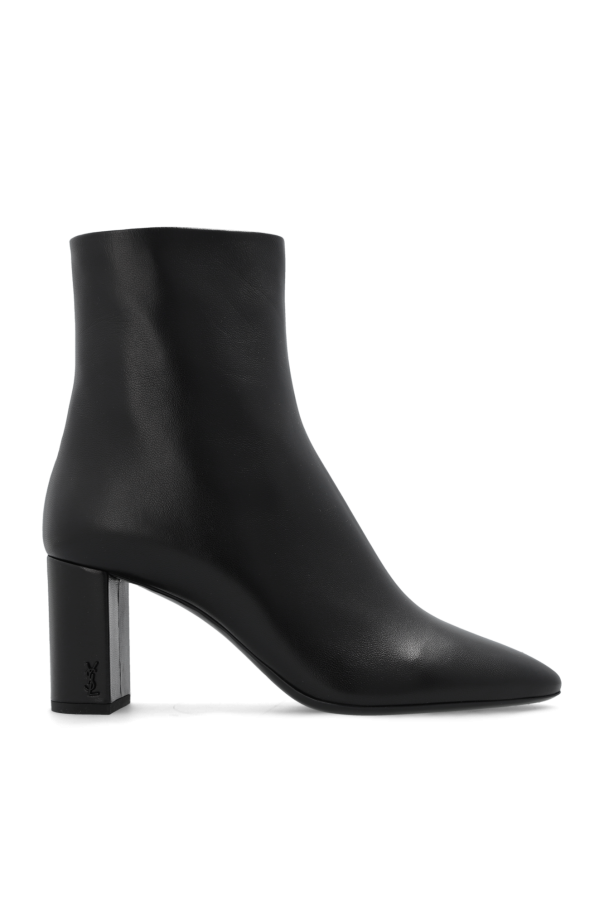 ‘Lou’ heeled ankle boots od Saint Laurent