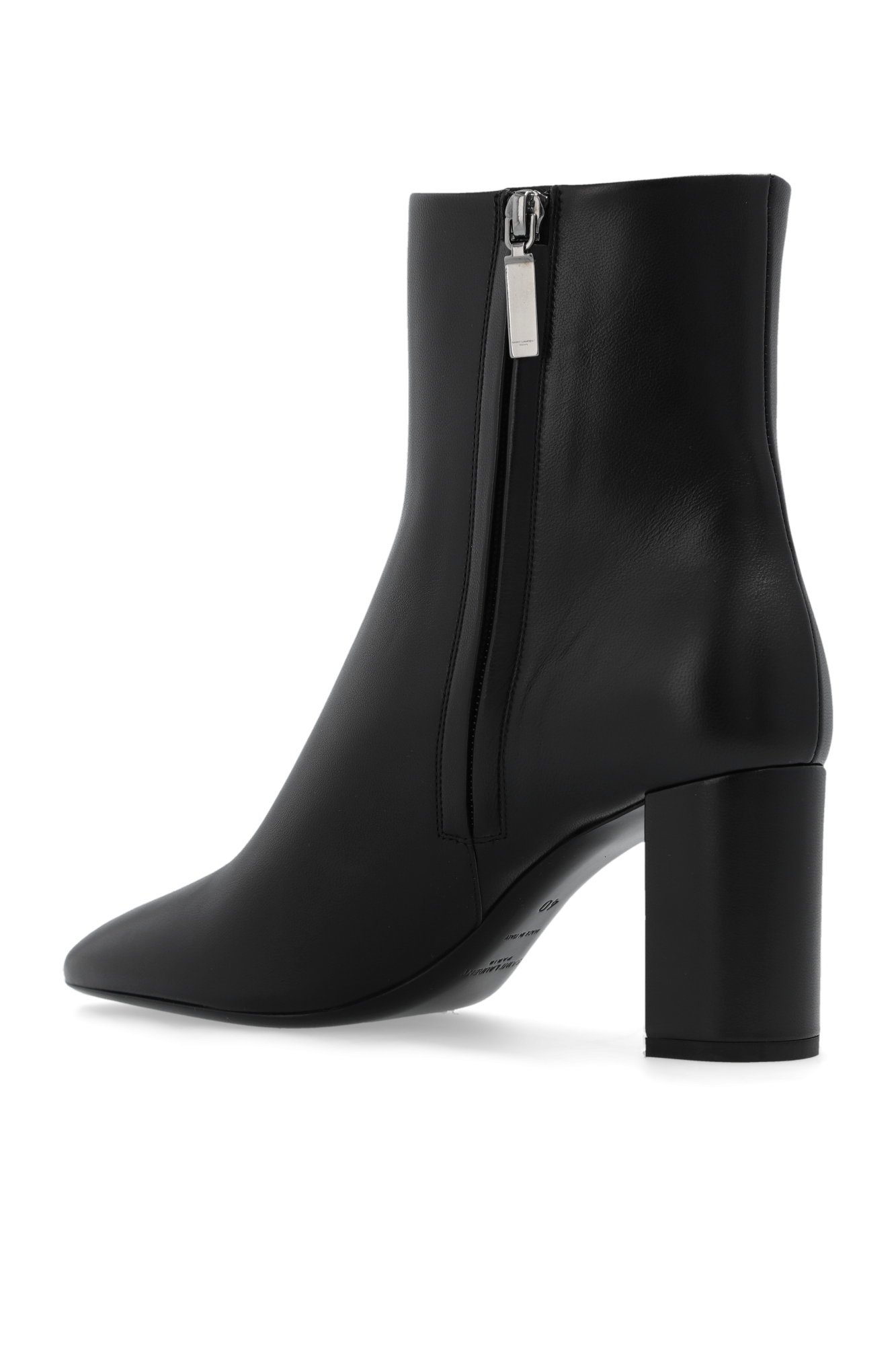 Saint Laurent ‘Lou’ heeled ankle boots