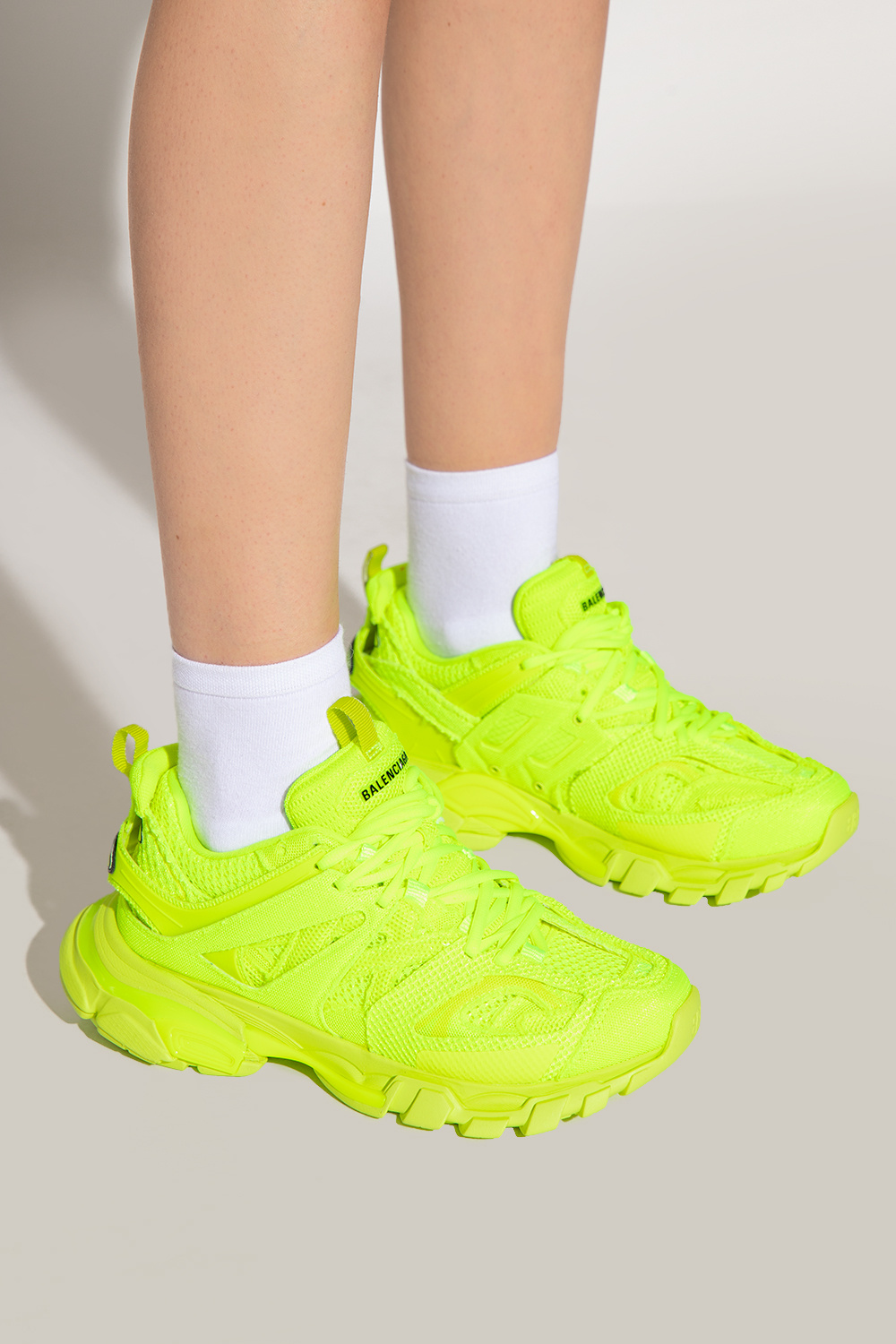 Balenciaga ‘Track’ borg sneakers