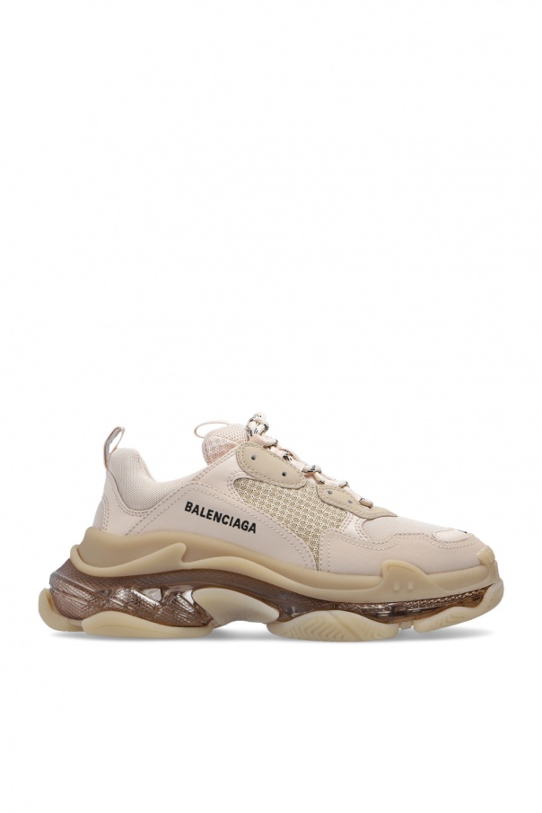 Balenciaga 'Basic Mens White Synthetic Lifestyle Sneakers Shoe