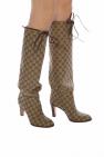 Gucci BROWN ‘GG Original’ heeled boots