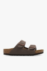 Birkenstock Kids BROWN ‘Arizona’ slides