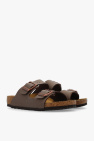 Birkenstock Kids BROWN ‘Arizona’ slides