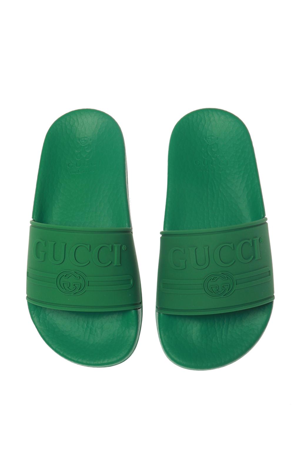 gucci boys flip flops
