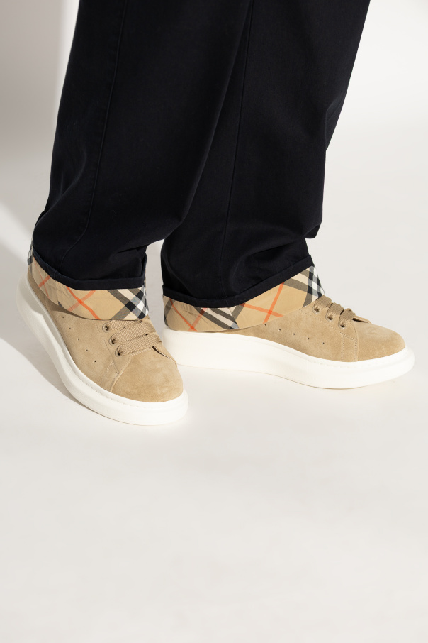 Alexander McQueen Leather sports shoes