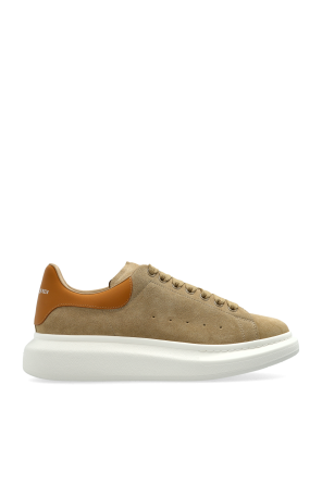 Leather sports shoes