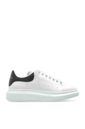 Leather sports shoes
