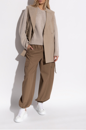 Alexander McQueen Leather sports shoes