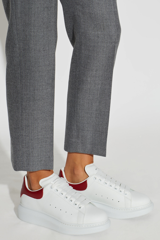 Alexander McQueen Leather shoes with logo
