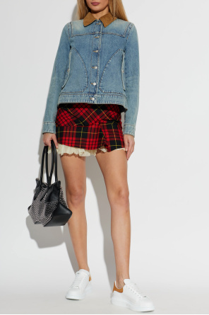 Alexander McQueen Leather sports shoes