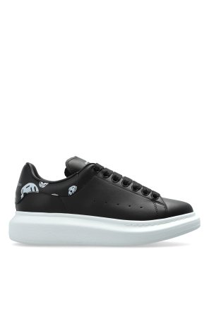 Zapatillas deportivas de cuero con logo