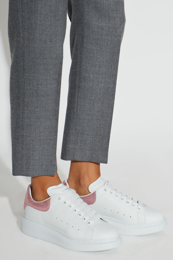 Alexander McQueen Leather shoes with logo