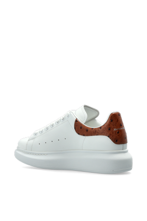 Alexander McQueen Leather sneakers with logo
