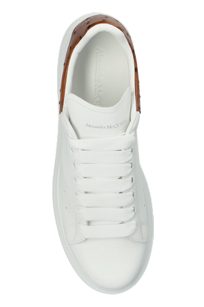 Alexander McQueen Leather sneakers with logo
