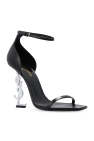 Saint Laurent BLACK 'Opyum' heeled sandals
