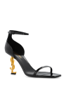 Saint Laurent BLACK ‘Opyum’ heeled sandals