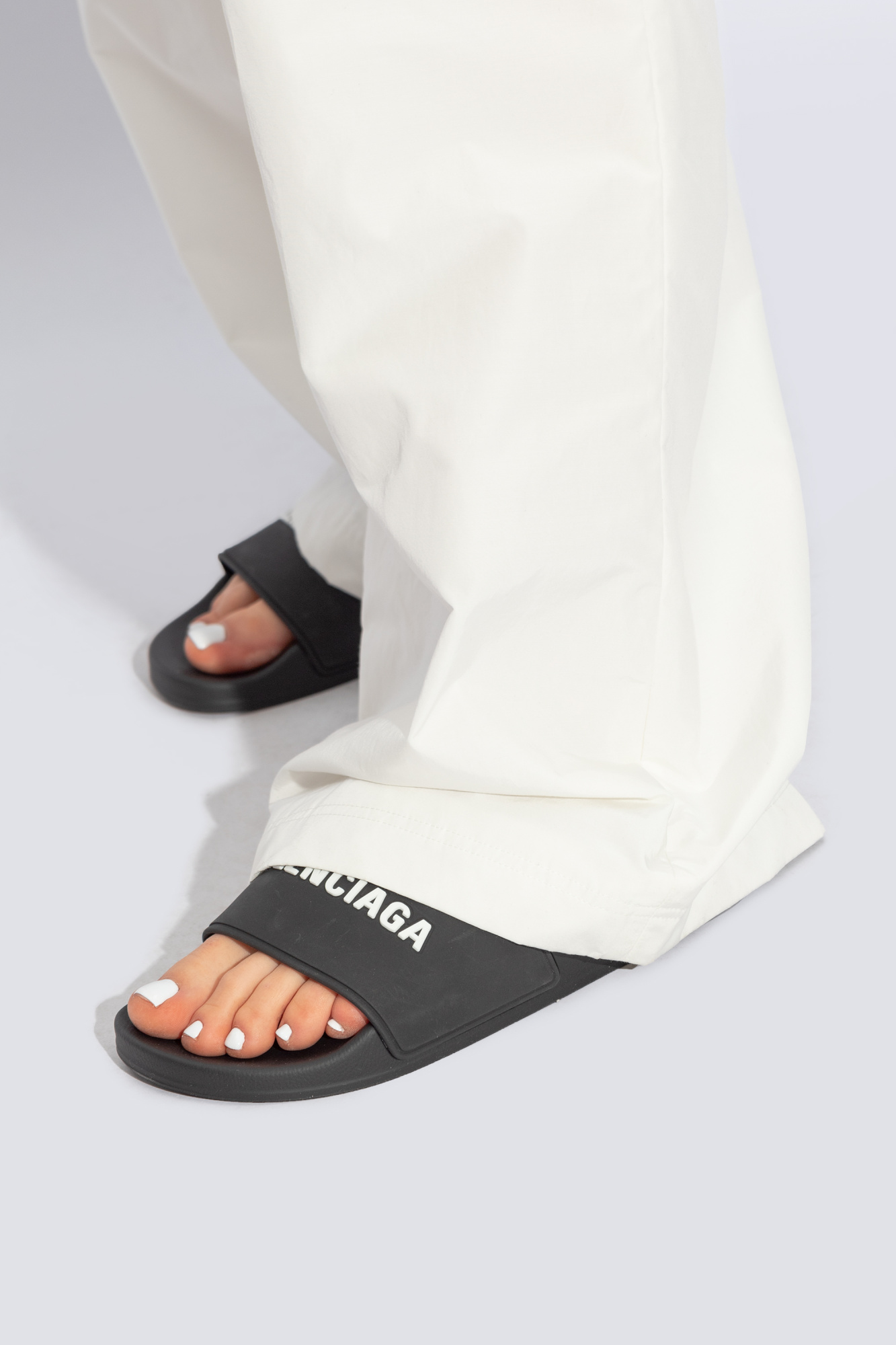 Balenciaga Logo slides