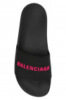 Balenciaga Rubber slides with logo