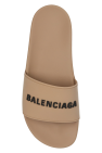 Balenciaga beige Logo slides
