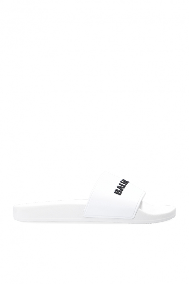 Balenciaga Slides with logo