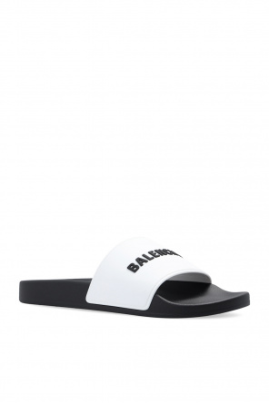 Balenciaga Slides with logo