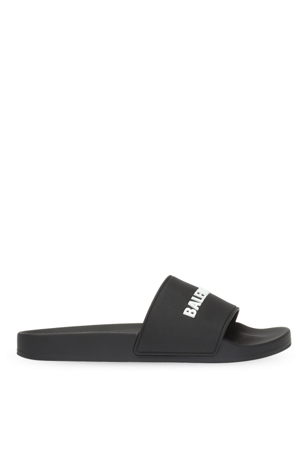 Balenciaga ‘Pool’ slides with logo