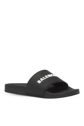 Balenciaga ‘Pool’ slides with logo