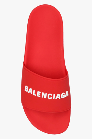 Balenciaga ‘Pool’ slides with logo