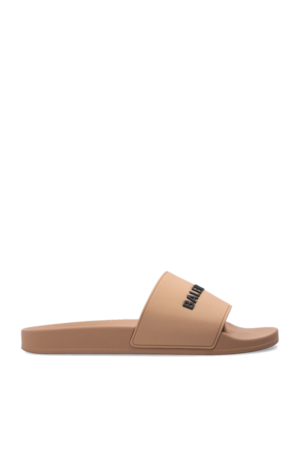 Balenciaga Klapki z logo ‘Pool’