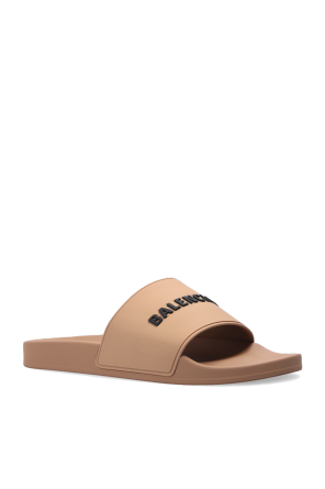 Balenciaga Klapki z logo ‘Pool’