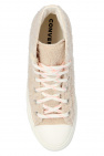Converse cream ‘Sherpa Chuck Taylor Platform’ sneakers